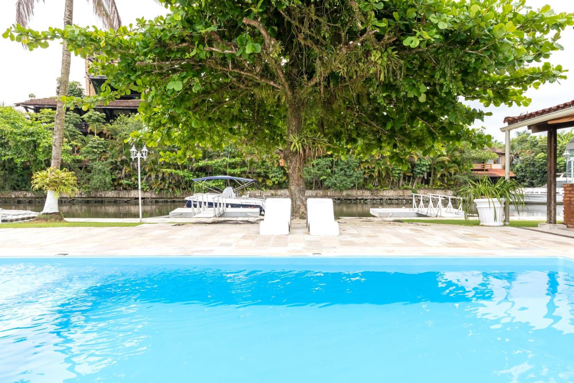 Casa Na Marina Com Piscina Churrasqueira E Pier Guaruja Luaran gambar